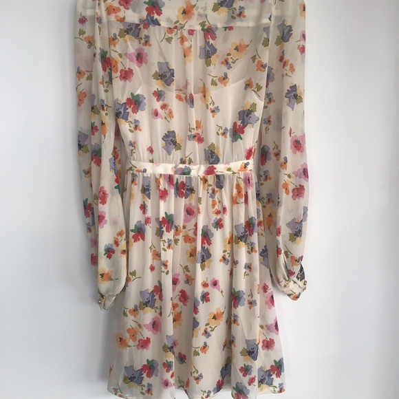 Zara Dresses Zara Floral Wrap Dress Xs Poshmark